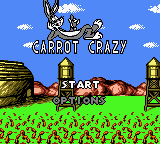 Looney Tunes - Carrot Crazy Title Screen